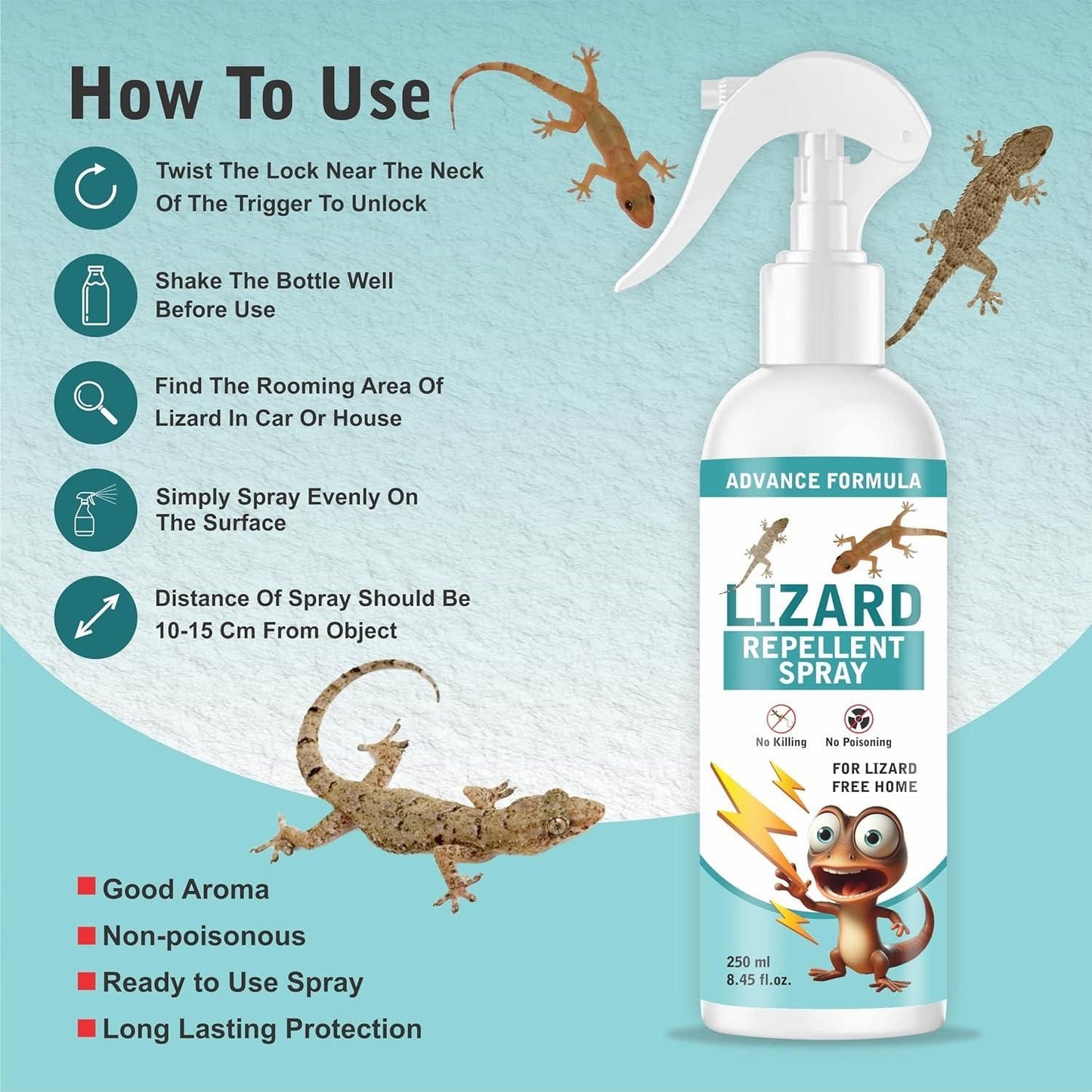 Lizard Repellent Spray 🔥BUY 1 GET 1 FREE🔥