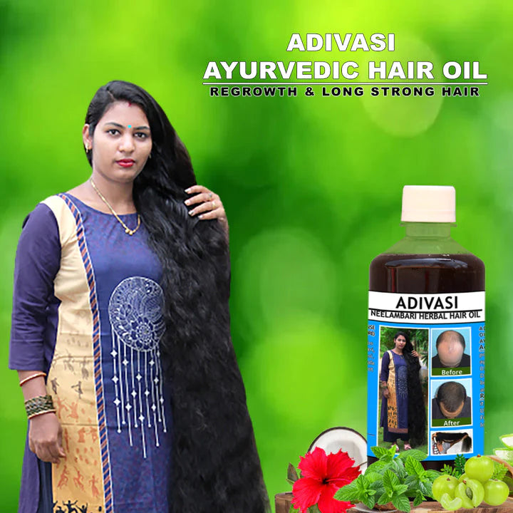 Adivasi Hair Oil (Buy 1 Get 1) Free